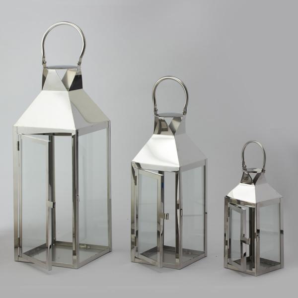 DecoStar: Metal Lanterns Set of 3 - 4 Sets