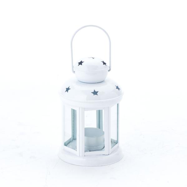 DecoStar: Metal Candle Cage 3? x 6&#039;&#039; - White - 48 Pieces