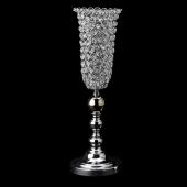 DecoStar: Crystal Candle Holder Stand 19&#039;&#039; - 4 Pieces
