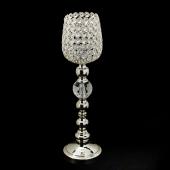 DecoStar: Crystal Tulip Candle Holder Stand 20 ?&#039;&#039; - 4 Pieces