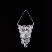 DecoStar: Hanging Crystal Votive Candle Holder - 12 Pieces
