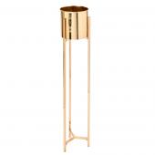 2 x Metal Stand With Bucket 45?''-Gold