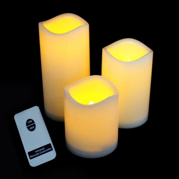 DecoStar: LED Flameless Candle?- 6 Sets of 3