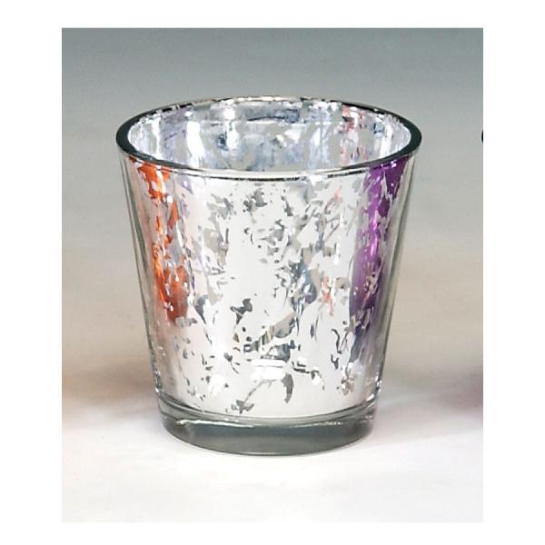 DecoStar: Decorative Mercury; Metallic Glass Votive 2?&#039;&#039;- 96 Pieces