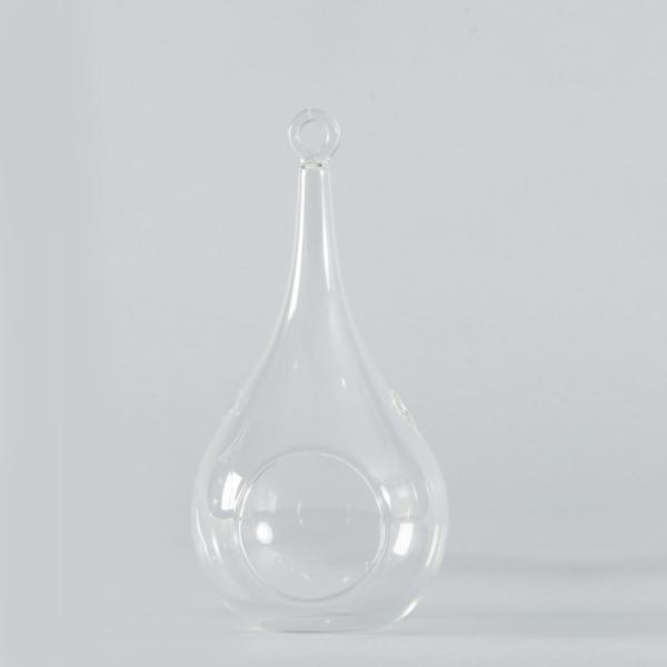 DecoStar: Glass Hanging Teardrop Candle Holder 7?&#039;&#039;- 24 Pieces
