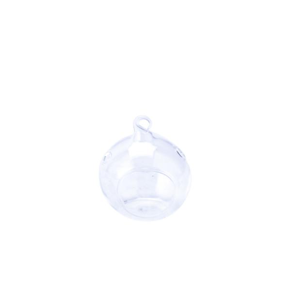 DecoStar: Glass Hanging Ball Candle Holder 2?&#039;&#039;- 12 Pieces