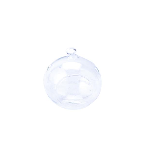 DecoStar: Glass Hanging Ball Candle Holder 3&#039;&#039;- 12 Pieces