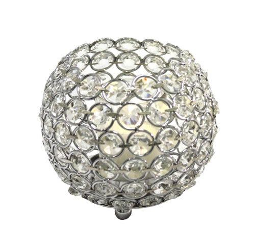 DecoStar: Crystal Candle Globe / Sphere - Medium - 5&#039;&#039;