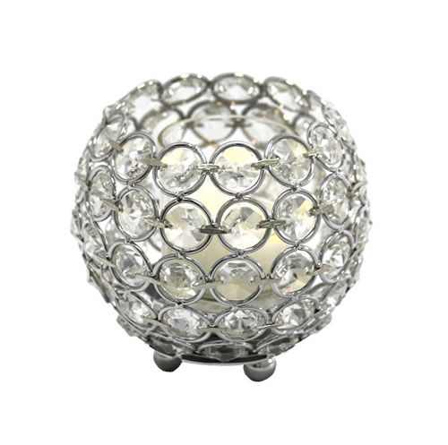 DecoStar: Crystal Candle Globe / Sphere - Small - 4''